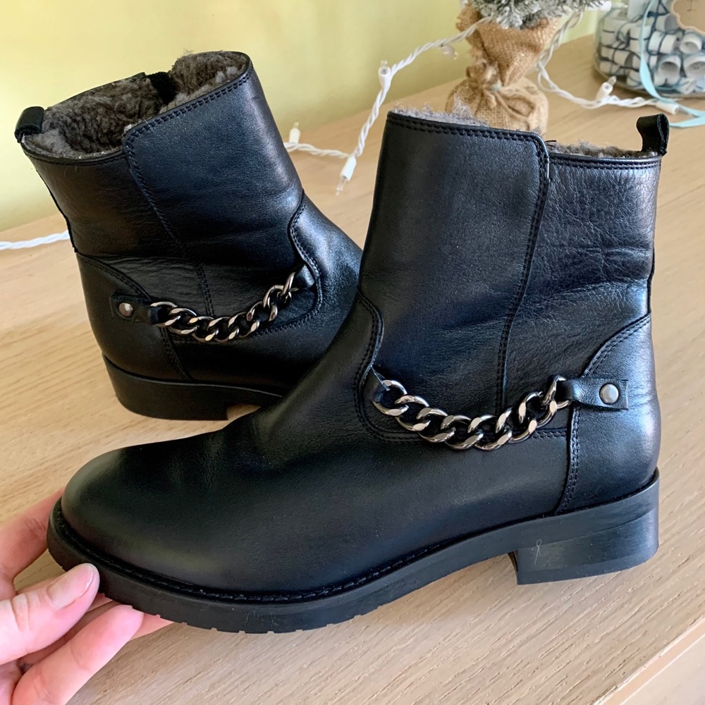 🇮🇹🌟NEW Italian winter leather boots
